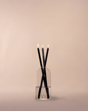 Packshot Świeca eternal black crystal - rozpalona